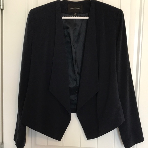 Dark blue blazer sz 8 - Picture 1 of 4